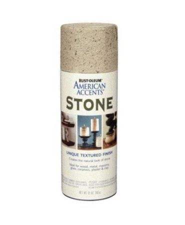 Rust-Oleum Spray Paint American Accents Stone Bleached Stone 12oz 7990830