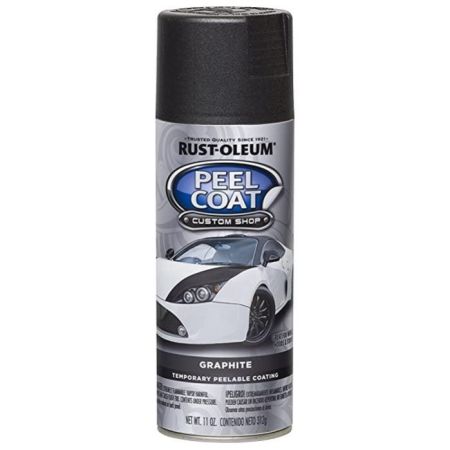 Rust-Oleum Spray Paint Auto Peel Coat Matte Graphite 11oz 284320