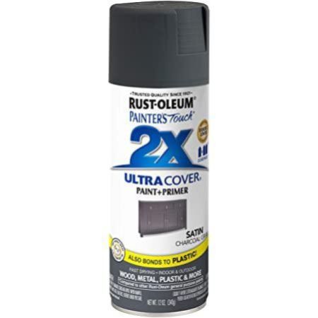 Rust-Oleum Spray Paint Painters Touch 2X Gloss Dark Gray 12oz 249115