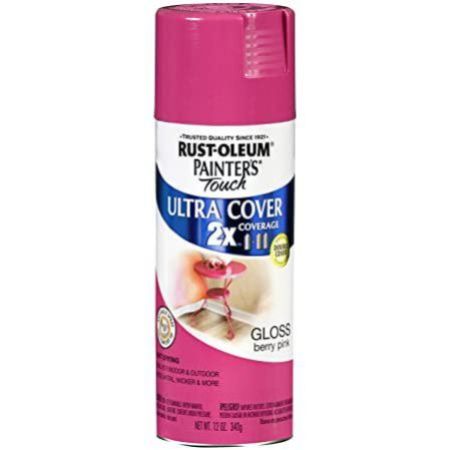 Rust-Oleum Spray Paint Painters Touch 2X Gloss Berry Pink 12oz 249123