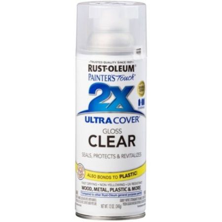 Rust-Oleum Spray Paint Painters Touch 2X Gloss Clear 12oz 249117