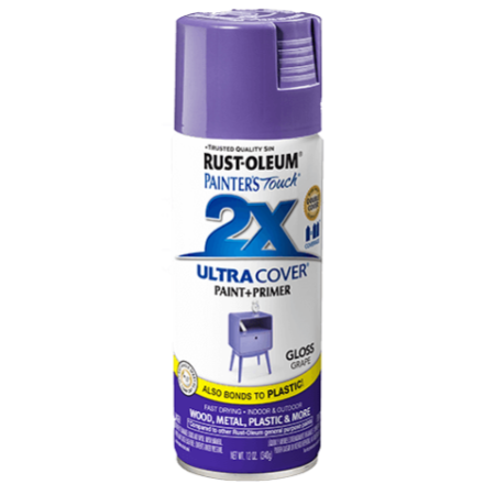 Rust-Oleum Spray Paint Painters Touch 2X Gloss Grape 12oz 249113
