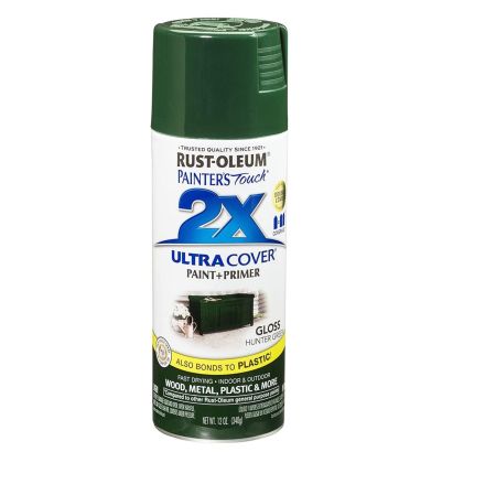Rust-Oleum Spray Paint Painters Touch 2X Gloss Hunter Green 12oz 249111