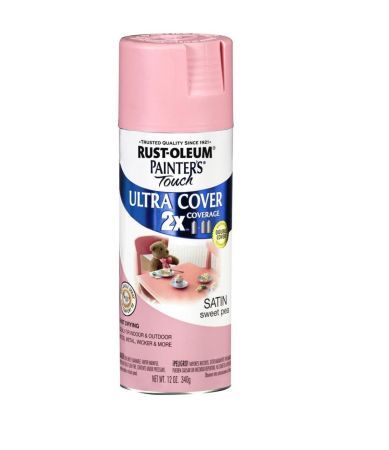 Rust-Oleum Spray Paint Painters Touch 2X Satin Sweet Pea 12oz 249063