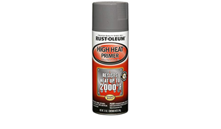Rust-Oleum Spray Paint Primer High Heat Gray 12oz 249340