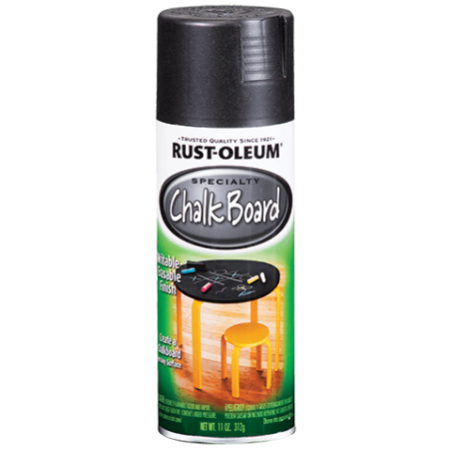 Rust-Oleum Spray Paint Specialty Chalkboard Black 11oz 1913830
