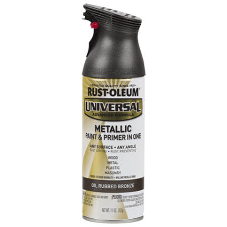 Rust-Oleum Spray Paint Universal Metallic Oil Rubbed Bronze 11oz 249131