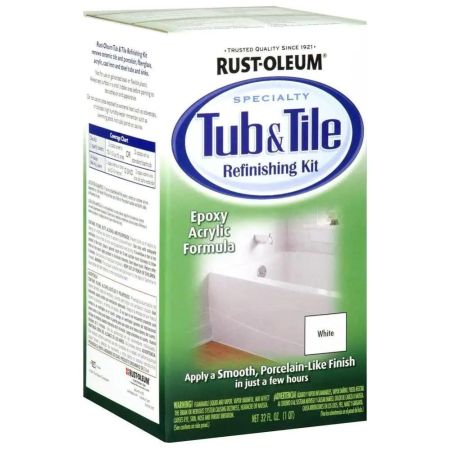 Rust-Oleum Tub & Tile Refinishing Kit White 7860519