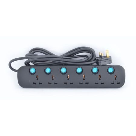 Terminator 13A Universal Power Extension 6Way TPB 626AB
