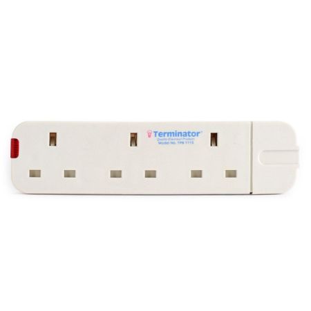 Terminator 3Way Power Extension Socket TPB 1113