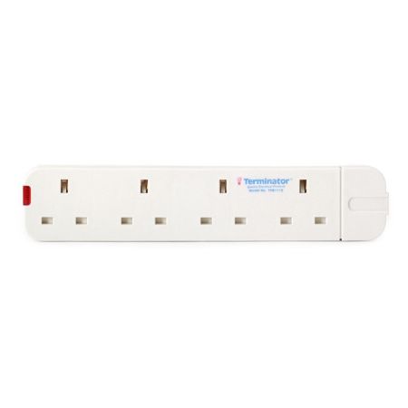 Terminator 4Way Power Extension Socket 4G-TPB 1119