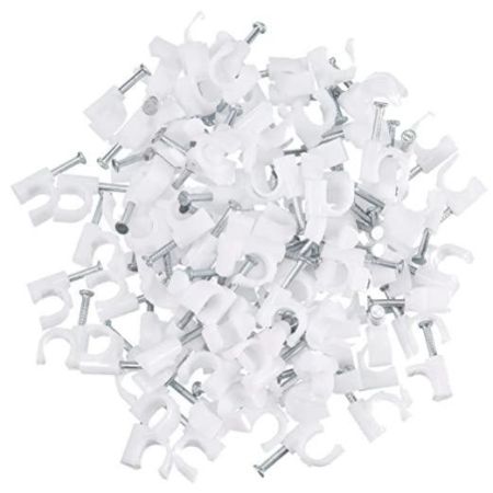 Terminator Cable Clips 20Pcs 7mm TCC 7 W