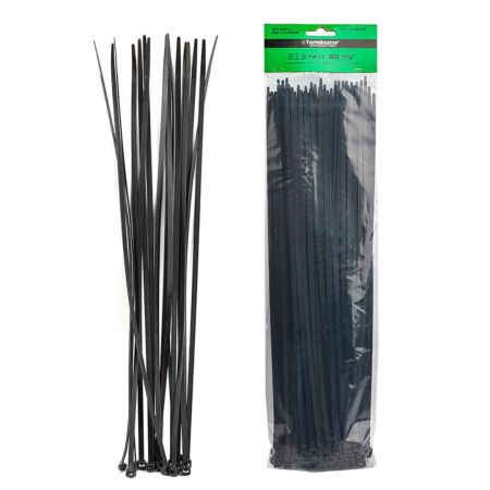 Terminator Cable Ties Black 100PCS TCT 4.8X400 BW