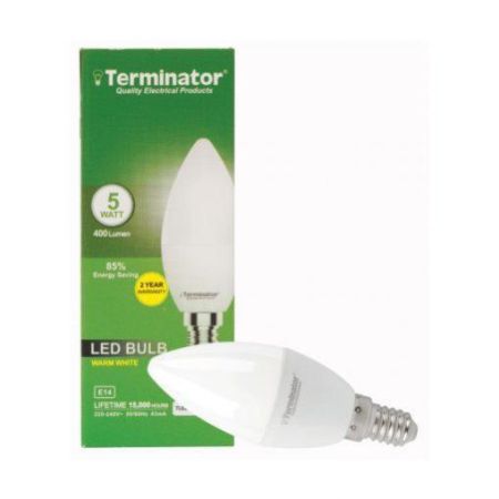 Terminator Led Bulb 5Watt Warm White TLEDBL-5W E14 WW