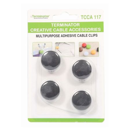 Terminator Multipurpose Adhesive Cable Clips TCCA 117