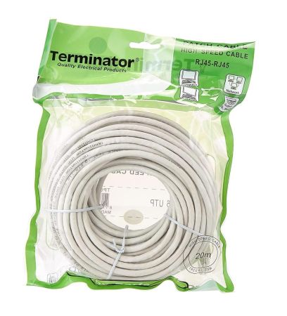 Terminator Patch Cord Cat6 Utp 20M TPCC6-20M