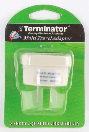 Terminator Travel Adaptor GK16 Pin to Universal TL13