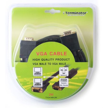 Terminator Vga Cable M M 2M TVGA MM-2M