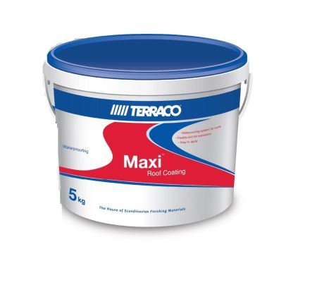 Terraco Maxi Roof Coating waterproofing Grey-5Kg
