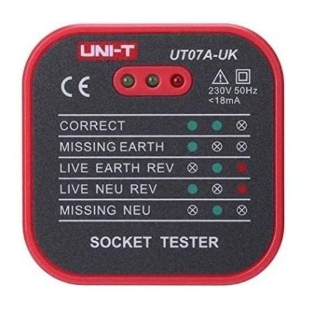Uni-T Socket Tester UT07A-UK