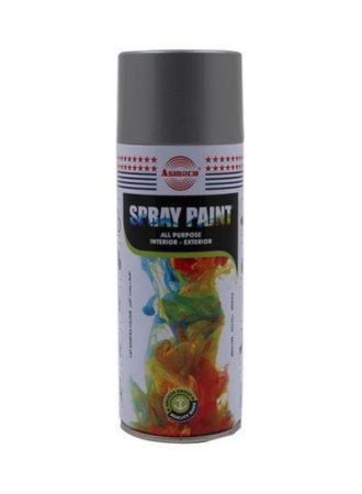 Asmaco Spray Paint Matt Silver 400ml